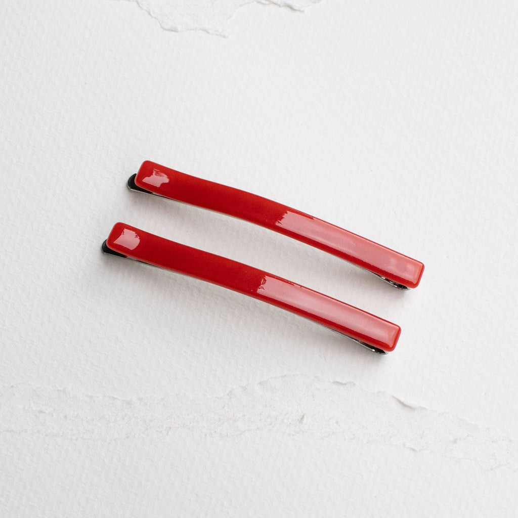 Eco Simple Hair Bobby Pin Set: Black