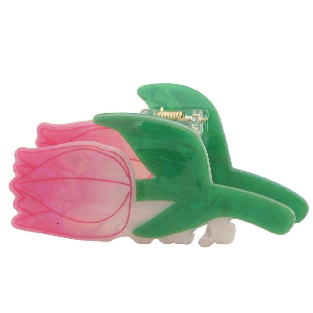 Tulip Hair Claw Clip PINK