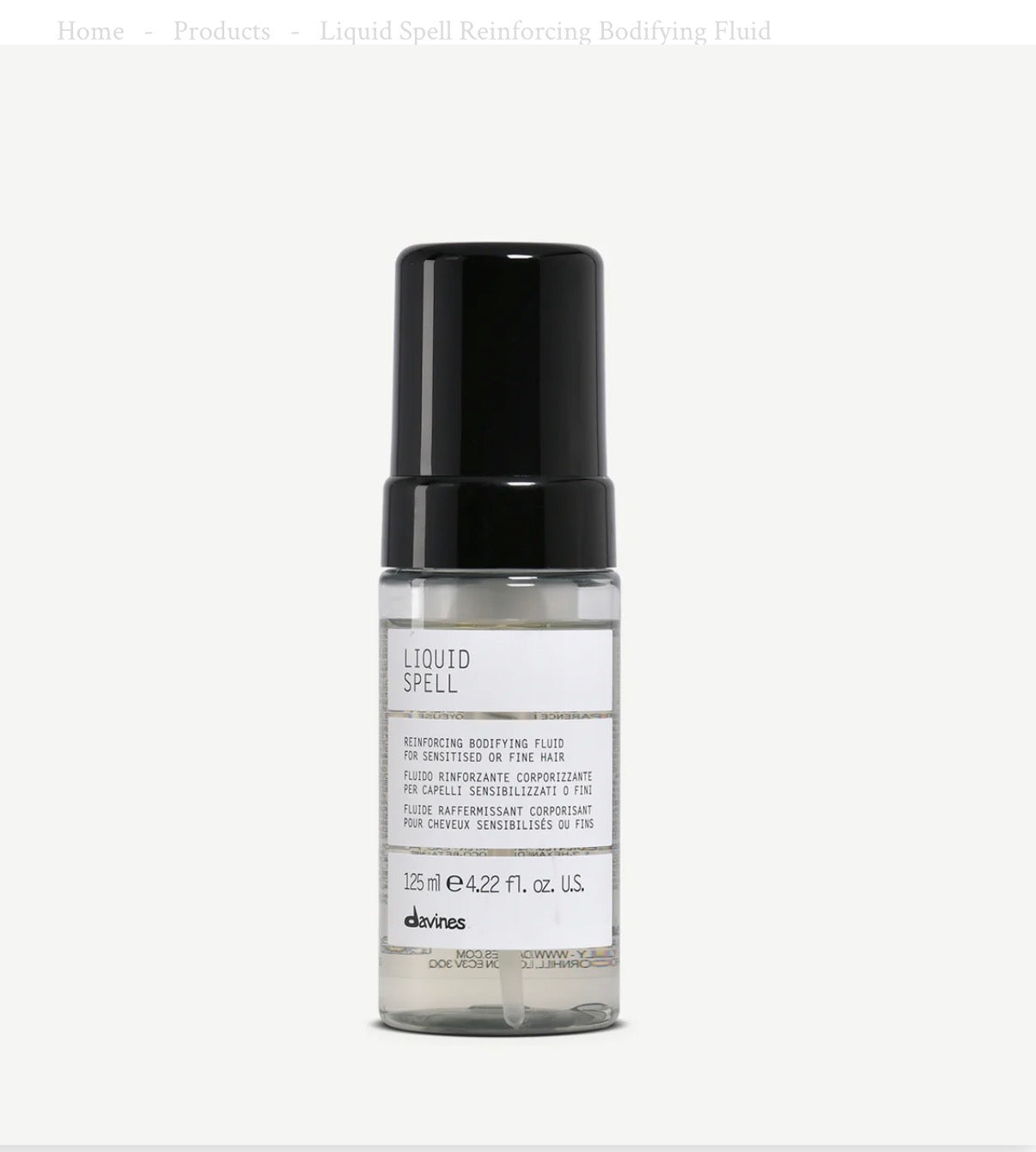 DAVINES Liquid Spell