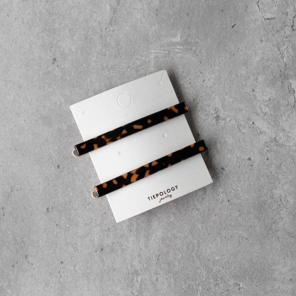 Eco Simple Hair Bobby Pin Set: Black